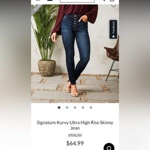 Signature Kurvy Ultra High Rise Skinny Jean